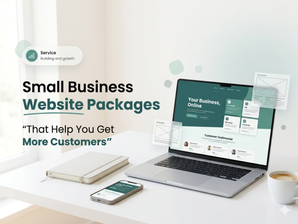 small business website packages that help you get more customers