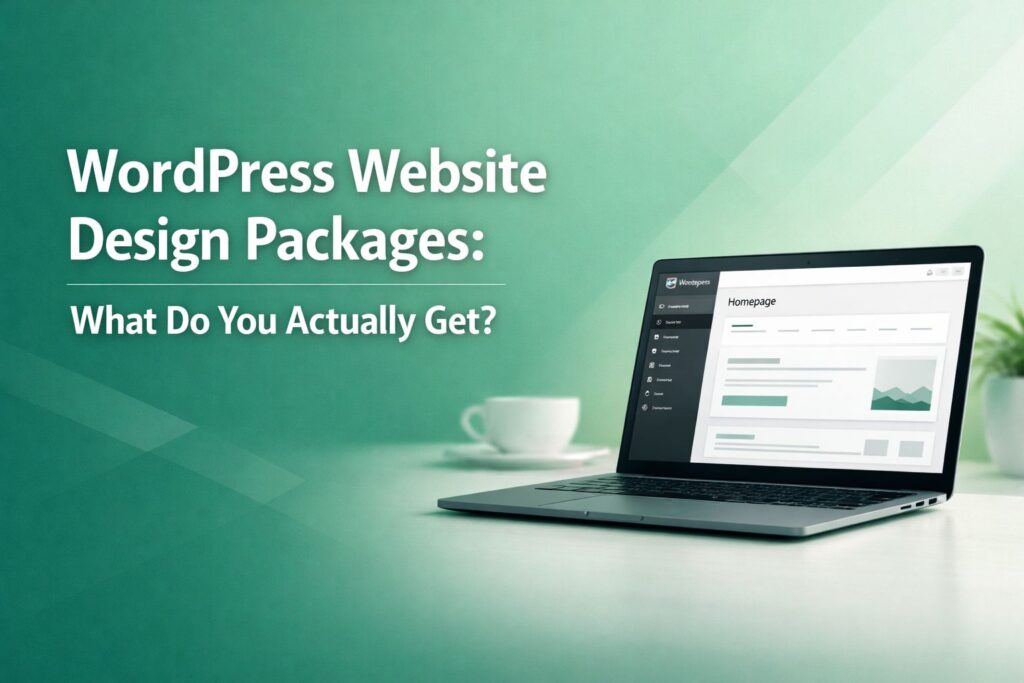 wordpress website design packages what do you actually get
